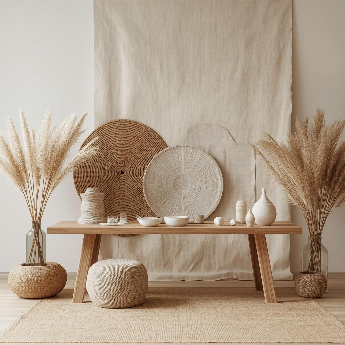 Natürliche Materialien Trend